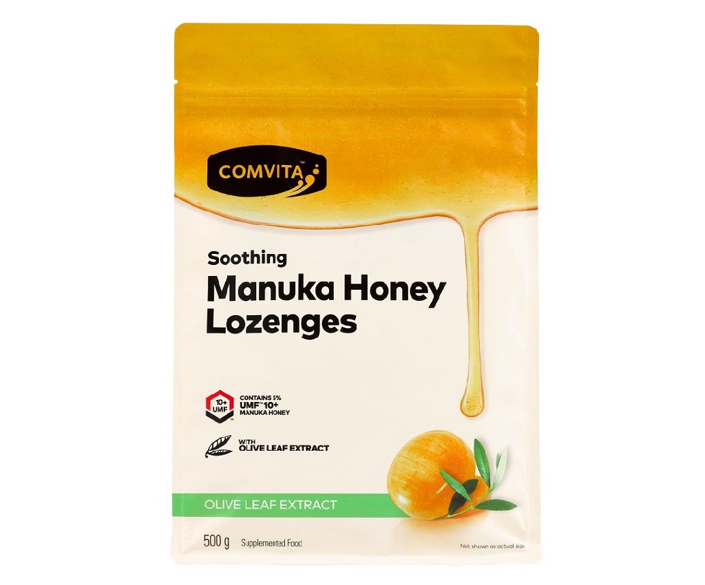 Manuka Honey Lozenges (Olive Leaf Extract) 500g